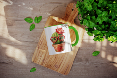 Flowers mug wrap printable sublimation design Product Image 4