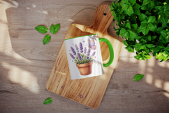 Flowers mug wrap printable sublimation design Product Image 4