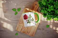 Flowers mug wrap printable sublimation design Product Image 4