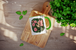 Flowers mug wrap printable sublimation design Product Image 4
