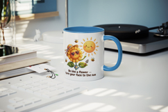 Flowers mug wrap printable sublimation design Product Image 5