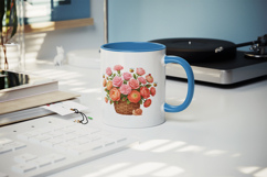 Flowers mug wrap printable sublimation design Product Image 5