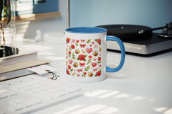 Flowers mug wrap printable sublimation design Product Image 5