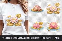 Flowers t-shirt printable sublimation design png Product Image 1