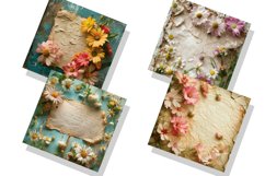 Flowers With A Note Digital Paper Bundle Product Image 5