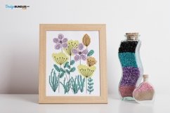 Wild Flowers Cross Stitch Pattern - Digital Download PDF Product Image 2