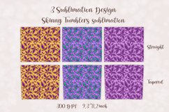 20 oz Tumbler Wrap Sublimation Design. Skinny Tumbler PNG. Product Image 2