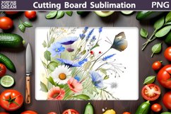 Flowers Cutting Board | Kitchen Cutting Board Product Image 1