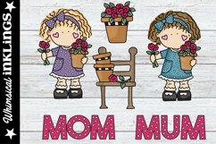 Flowers For Mom Sublimation Clipart Product Image 1