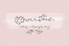 Flowerwood Script Product Image 1