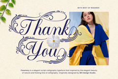 Flowmery - A Naturally Elegant Calligraphy Script Product Image 15