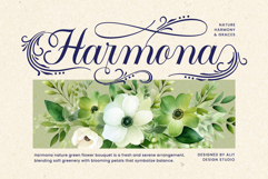 Flowmery - A Naturally Elegant Calligraphy Script Product Image 3