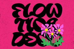 Flowtica - Groovy Bold Font Product Image 5
