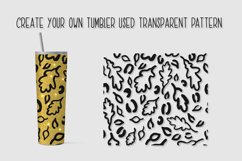 Fall Oak Leaves Leopard Tumbler Sublimation Wrap Bundle Product Image 3