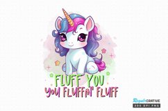 Fluff you you fluffin fluff Sublimation PNG Product Image 1