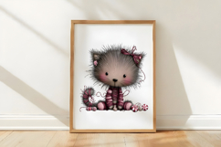 Fluffy Christmas Cats Clipart Product Image 3