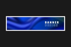 Fluid and wavy blur gradient horizontal banner cover Product Image 2