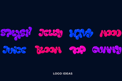 Bubble Liquid Font Product Image 5