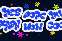 Bubble Liquid Font Product Image 4