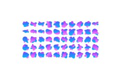 Liquid and fluid shape 50 Set V 2 Product Image 2