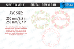 Christmas Wreath Laser Cut Bundle, Christmas Wall Hangers Product Image 2