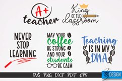 Teacher Quotes SVG Bundle|School Quotes SVG|Funny Teacher v2 Product Image 6