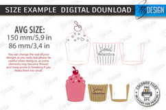 Valentine&#039;s Day Gift Card Tags Laser Cut Bundle | Gift Tags Product Image 2