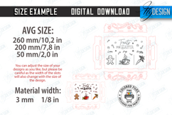 Santa Cookie Trays Laser Cut Bundle| Christmas |Santa Treats Product Image 2