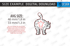 Bread Clips Laser Cut Bundle|Bread Bag Clip Holders|Cats SVG Product Image 2