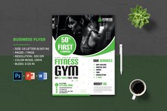 Fitness Flyer Template | Gym Flyer Template Product Image 1