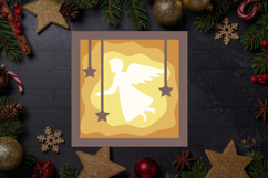 Flying Angel Christmas Shadow Box Product Image 1