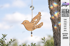 Flying Bird Wood Ornament Laser Cut Bundle | Garden Decor Product Image 6