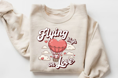 Flying High On Love Sublimation PNG Design Product Image 3