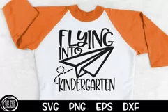 Flying Into Kindergarten SVG PNG Cutting Sublimation Product Image 3