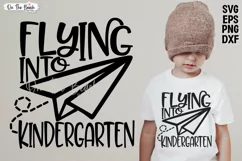 Flying Into Kindergarten SVG PNG Cutting Sublimation Product Image 2