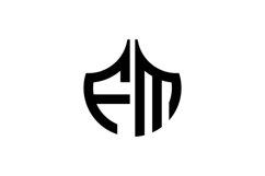 FM logo design Product Image 1