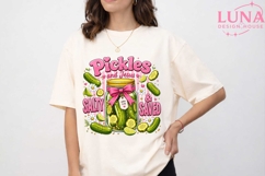 Pickles and Jesus Salty Saved PNG, Christian Pickle Jar PNG Product Image 5