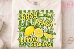Easy Peasy Lemon Squeezy PNG, Summer Lemon Clipart, Citrus P Product Image 4