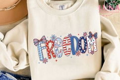 Freedom Patriotic 4th of July PNG, America Sublimation PNG Product Image 3