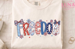 Freedom Patriotic 4th of July PNG, America Sublimation PNG Product Image 4