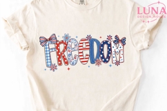 Freedom Patriotic 4th of July PNG, America Sublimation PNG Product Image 5