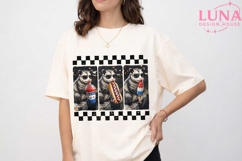 Patriotic Opossum PNG, 4th of July Possum PNG, Funny America Product Image 5