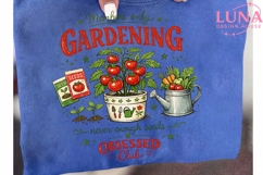 Gardening Obsessed Club PNG, Tomato Garden Sublimation Desig Product Image 6