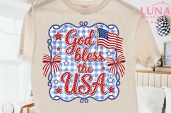 God Bless the USA PNG, Patriotic 4th of July PNG, American F Product Image 2