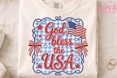 God Bless the USA PNG, Patriotic 4th of July PNG, American F Product Image 4