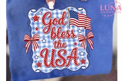 God Bless the USA PNG, Patriotic 4th of July PNG, American F Product Image 6