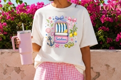 Cute Sardines Can Clipart PNG, Coquette Coastal Summer PNG Product Image 6
