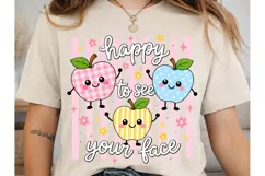 Happy to See Your Face PNG Shirt Design Product Image 1