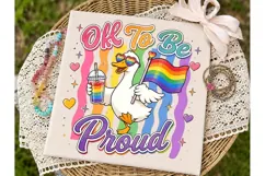 OK To Be Proud PNG Shirt Design Product Image 2