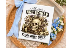 All Plants Edible Skull PNG Shirt Design Product Image 3